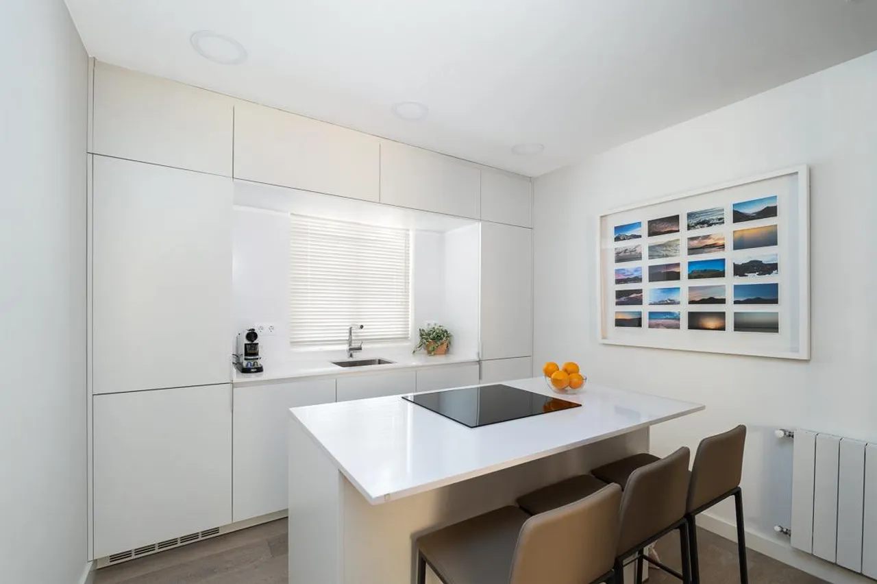 living - 60m² apartment for rent in Castellana, Madrid - gallery - 9