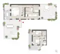living - Carcano 3 - Living - Dils - Plan d'étage thumbnail - 1