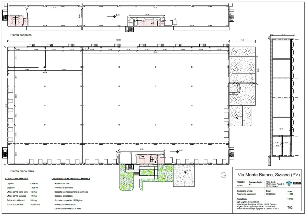 logistics - Pavia Nord - Logistica - Dils - Planimetria - 2