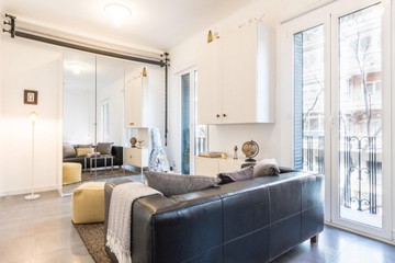 living - 55m² apartment for rent in Ibiza, Madrid - featured