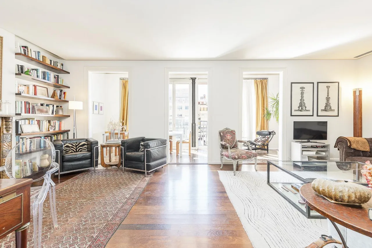 living - 168m² apartment for sale in Eixample Left, Barcelona - gallery - 9
