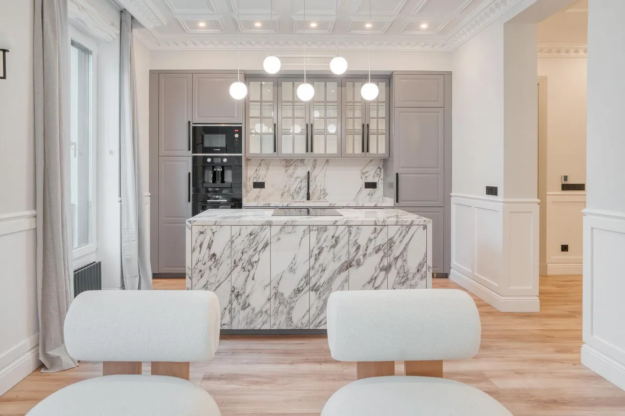 living - Piso de 163m² en venta en Goya, Madrid - gallery - 8