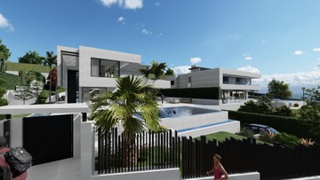 living - Aqua, Coleum and Luxury: 3 villas for sale in Sant Berger, Teià, Barcelona - featured