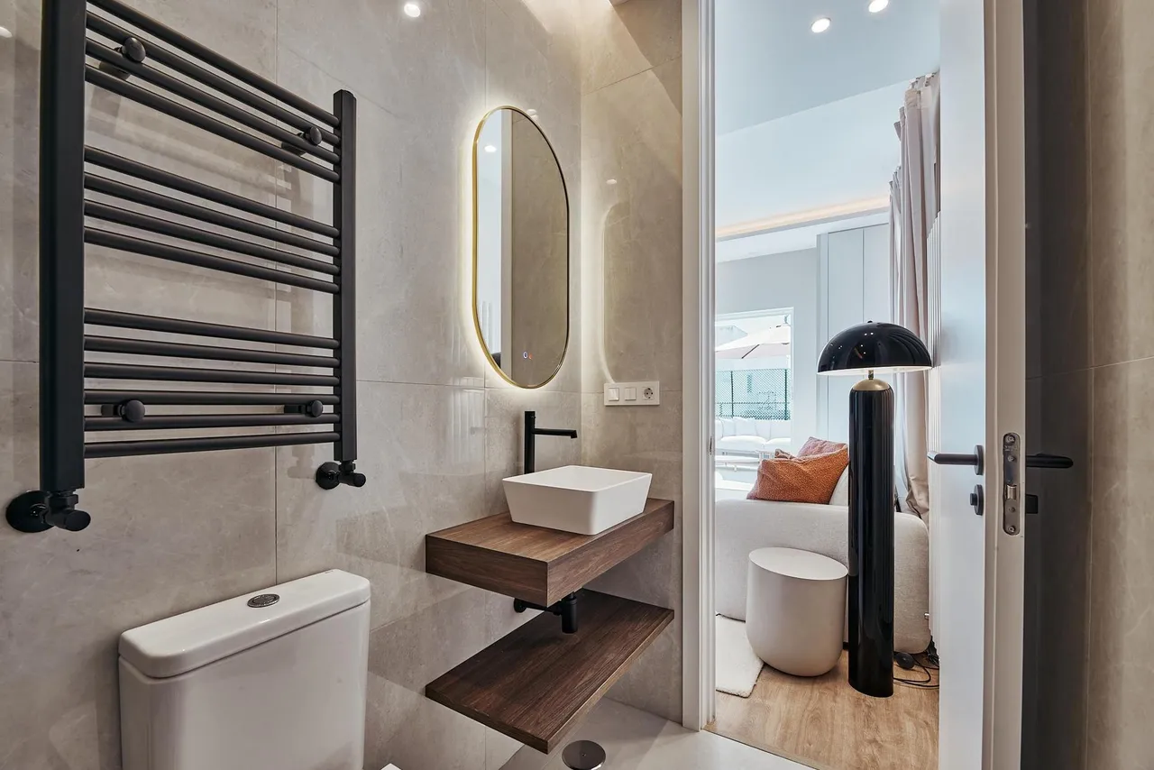 living - 47m² apartment with 60m² terrace for sale in Goya, Madrid - gallery - 9