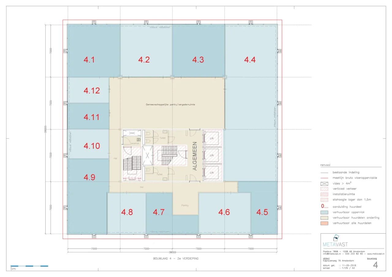 office - Unitz - Unitz Klaprozenweg - Office - Dils - Plan d'étage - 6
