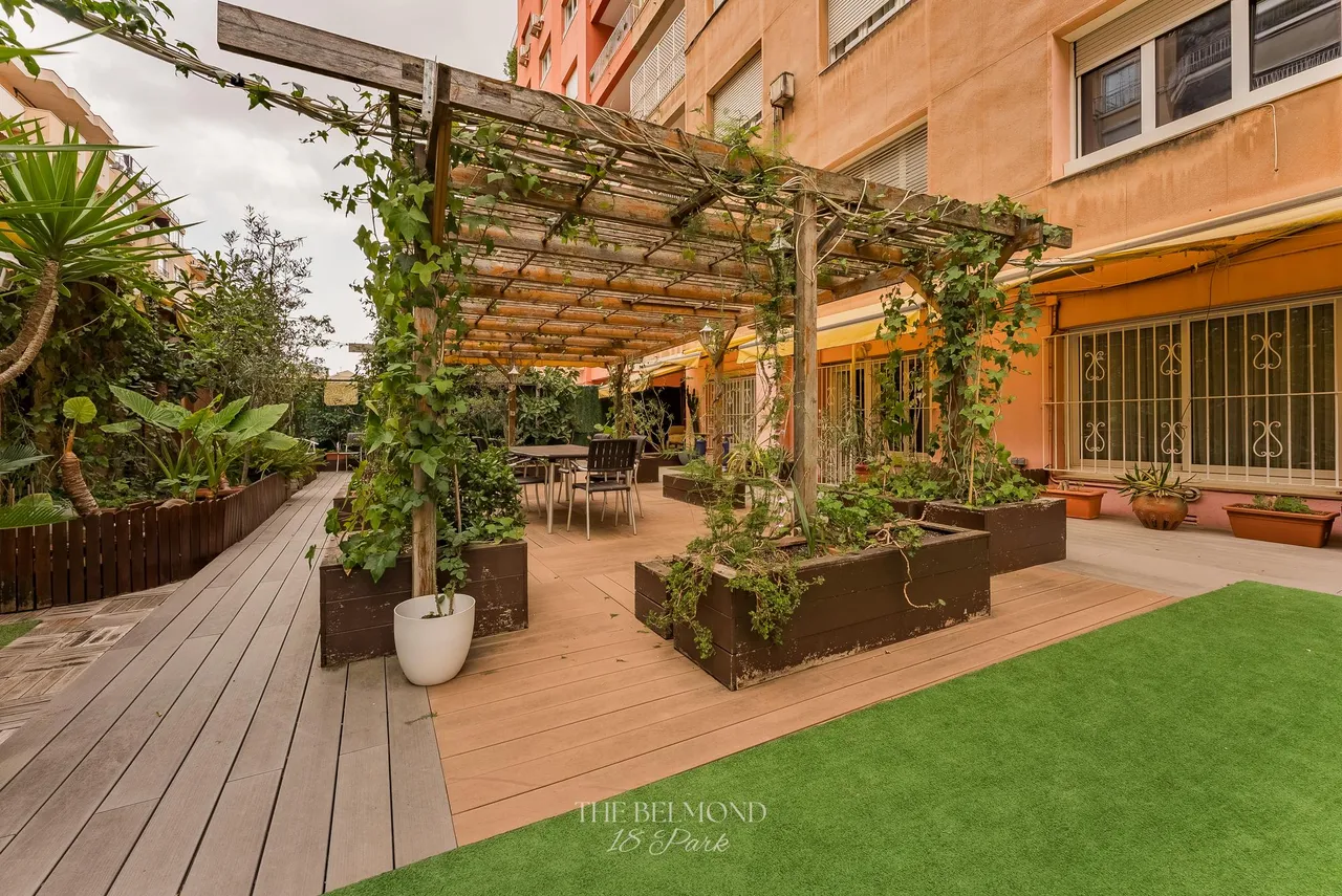 living - Piso de 683m² con 264m² terraza en venta en Turó Park - gallery - 7