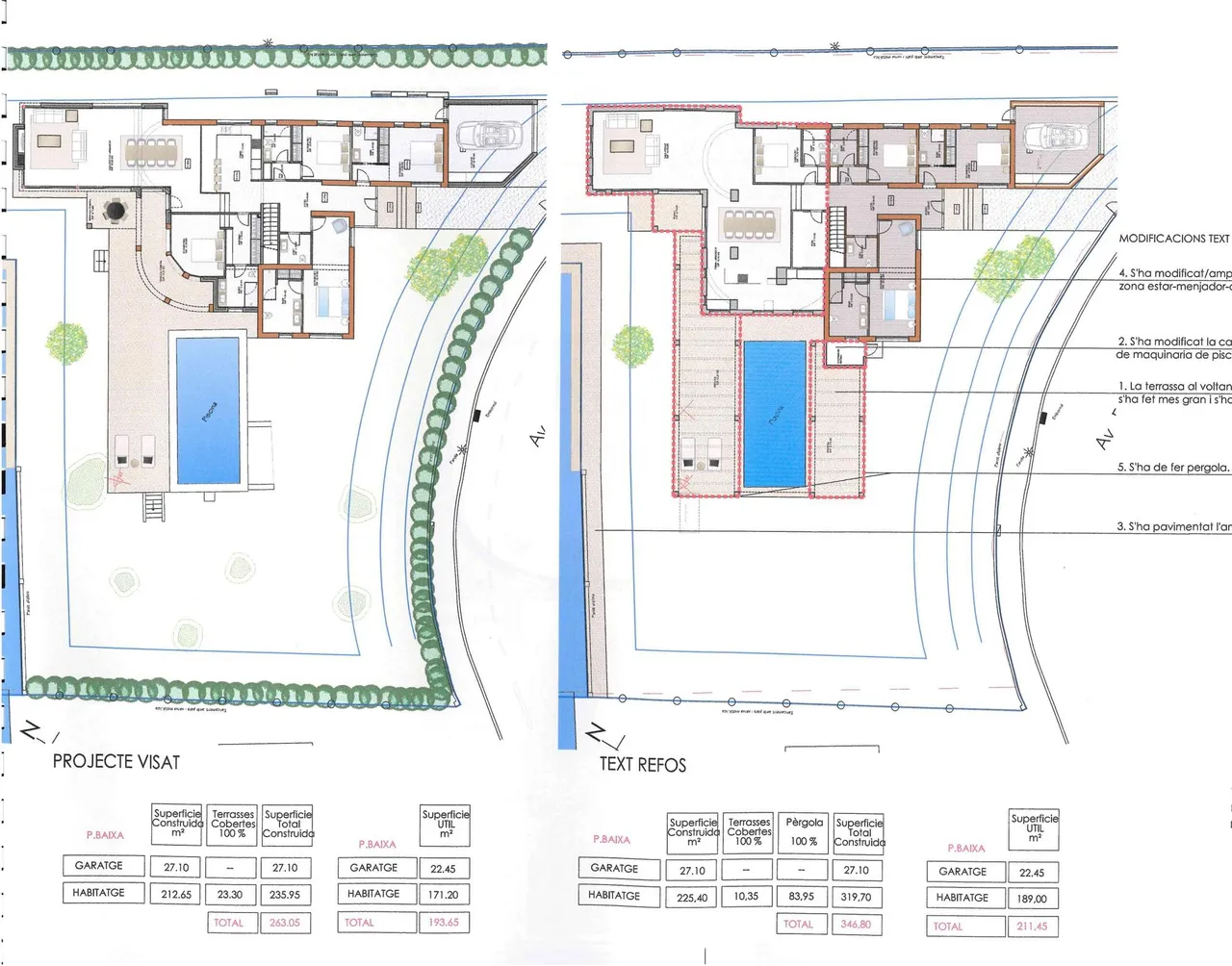 living - Casa / villa de 405m² con 200m² terraza en venta en Bahía de Rosas - Plano del piso - 3