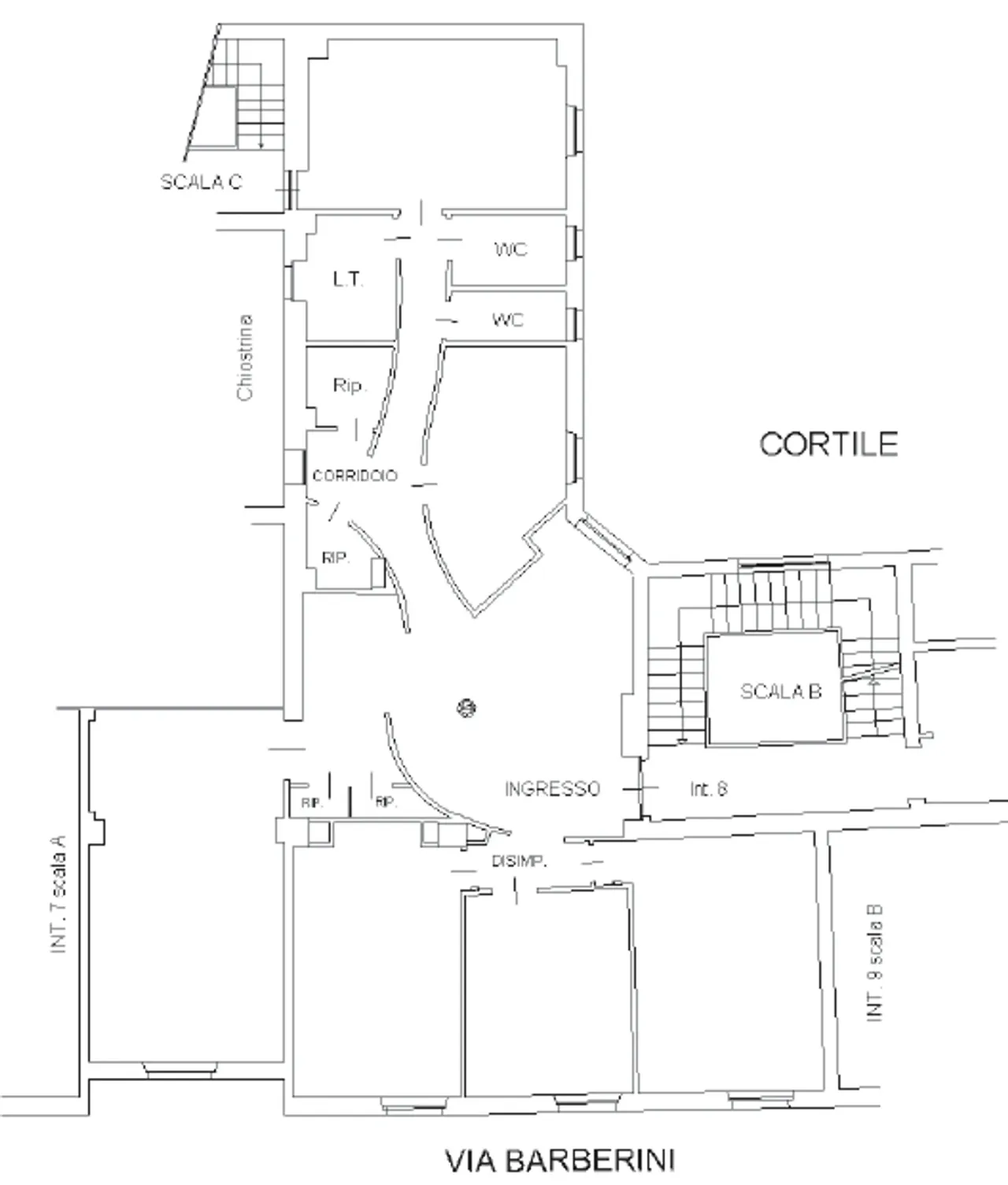 office - Barberini 86 - Uffici - Dils - Planimetria - 2