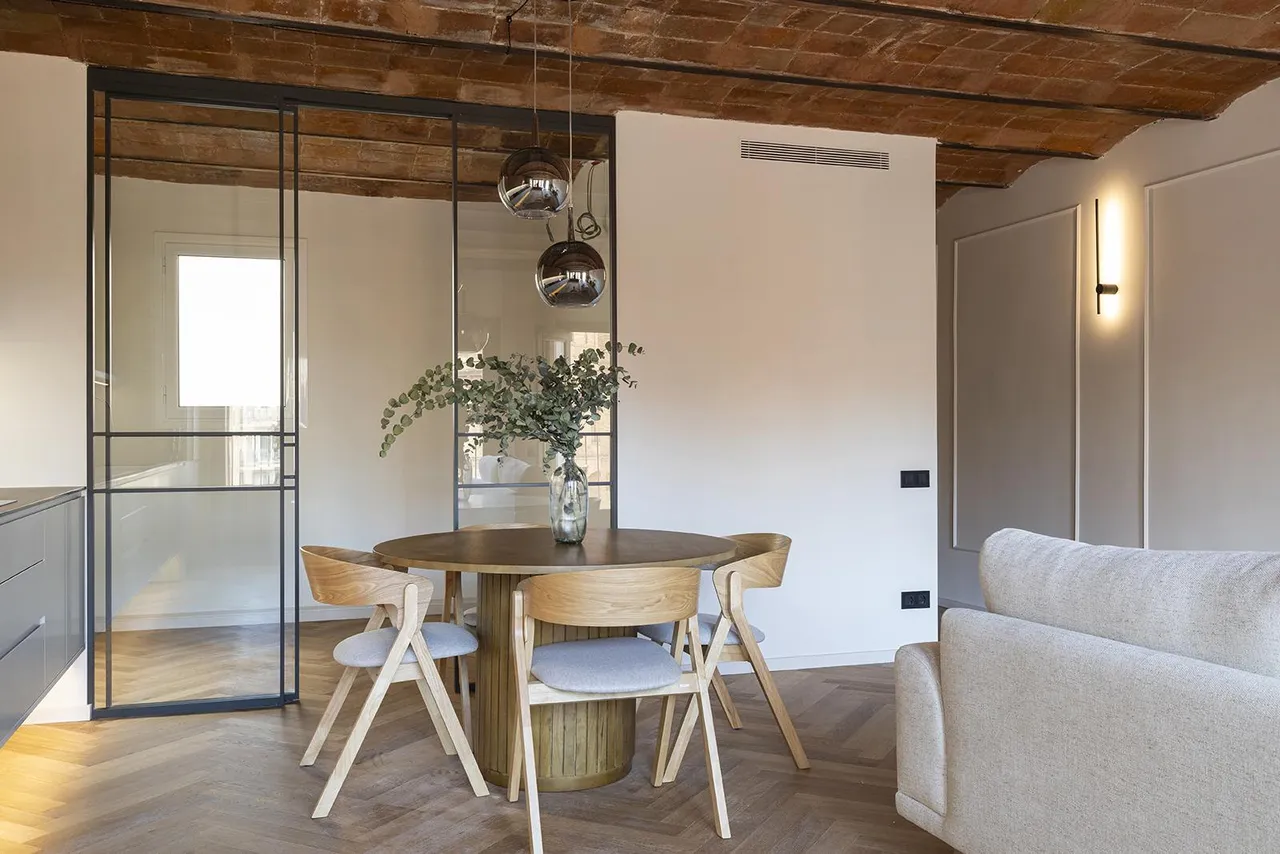 living - Piso de 104m² con 15m² terraza en venta en Eixample Derecho - gallery - 9