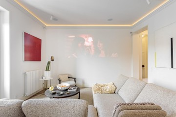 living - 100m² apartment for rent in La Latina, Madrid - featured
