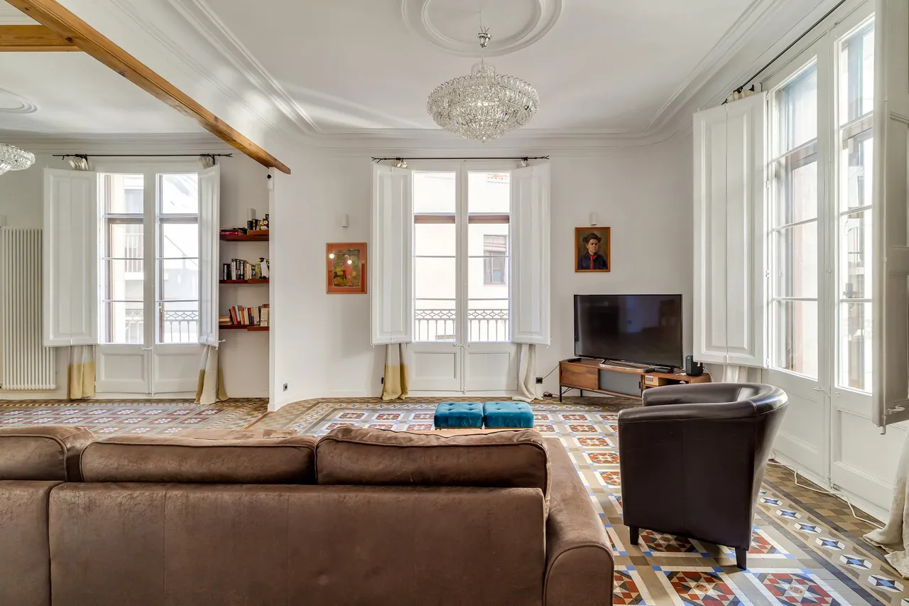 living - 193m² apartment with 7m² terrace for sale in Gótico - gallery - 3