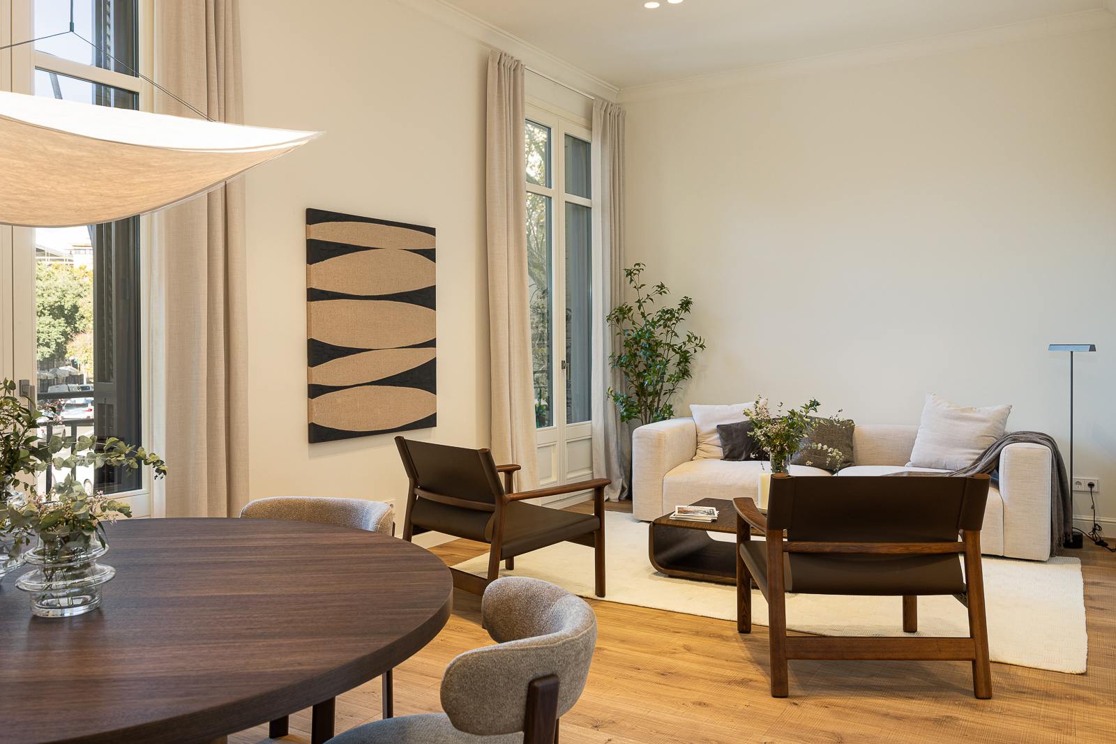living - Piso de 119m² con 17m² terraza en venta en Eixample Izquierdo - gallery - 6
