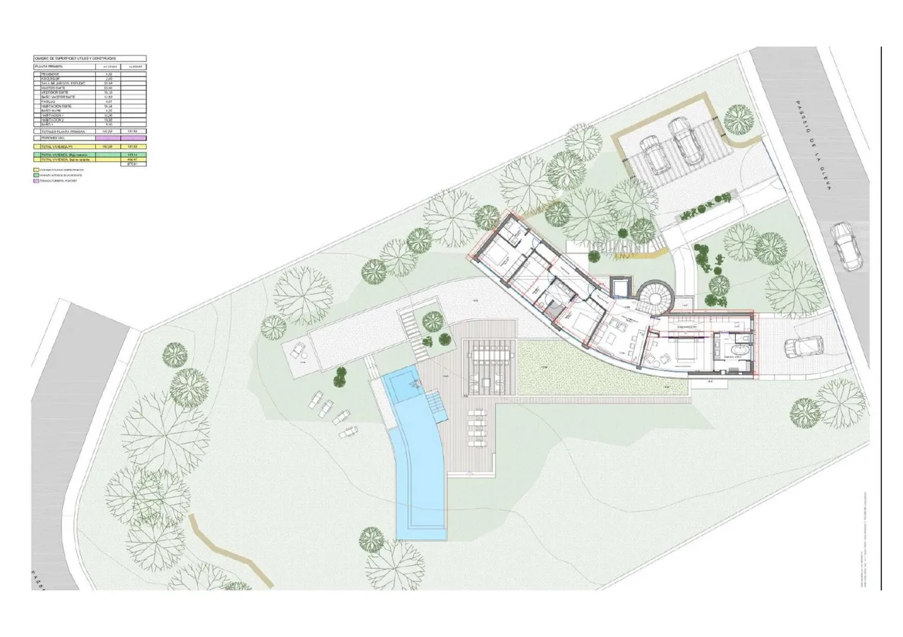 living - 675m² house / villa for sale in Sant Andreu de Llavaneres - Floor Plan - 4