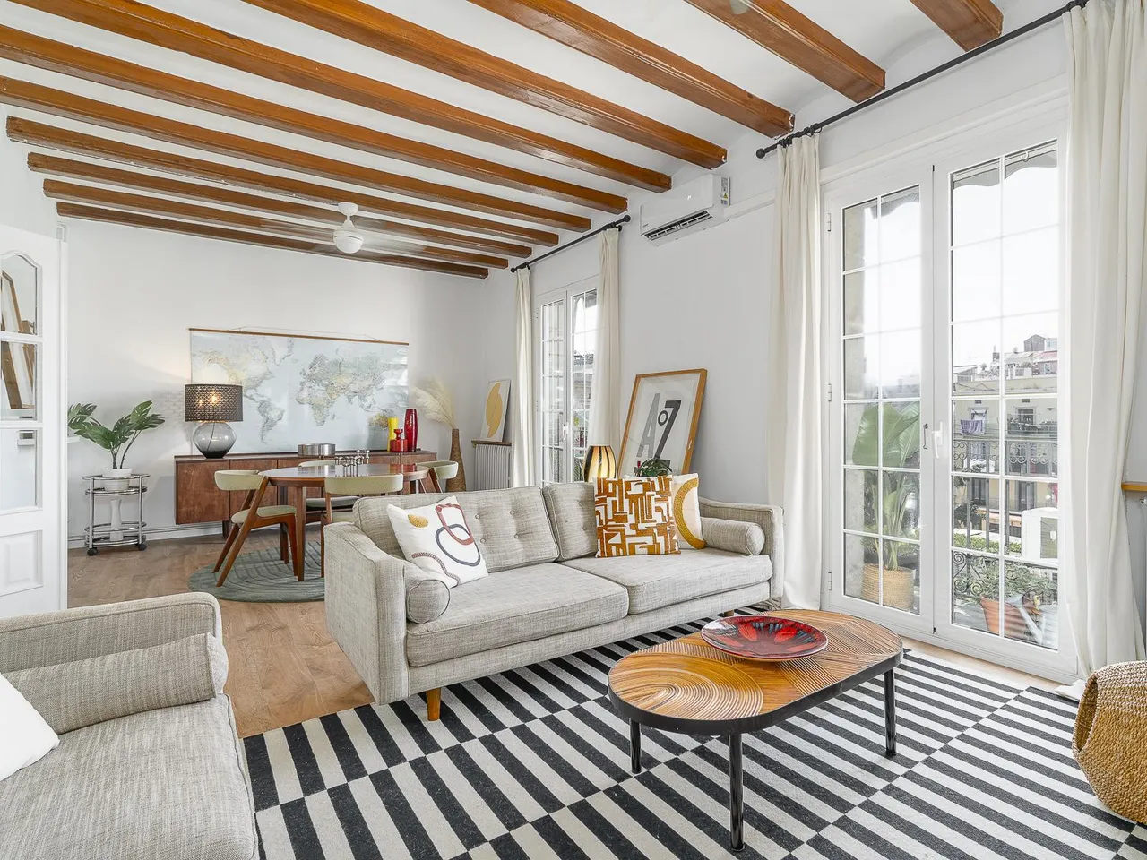 living - 176m² penthouse with 24m² terrace for sale in Gótico - gallery - 2