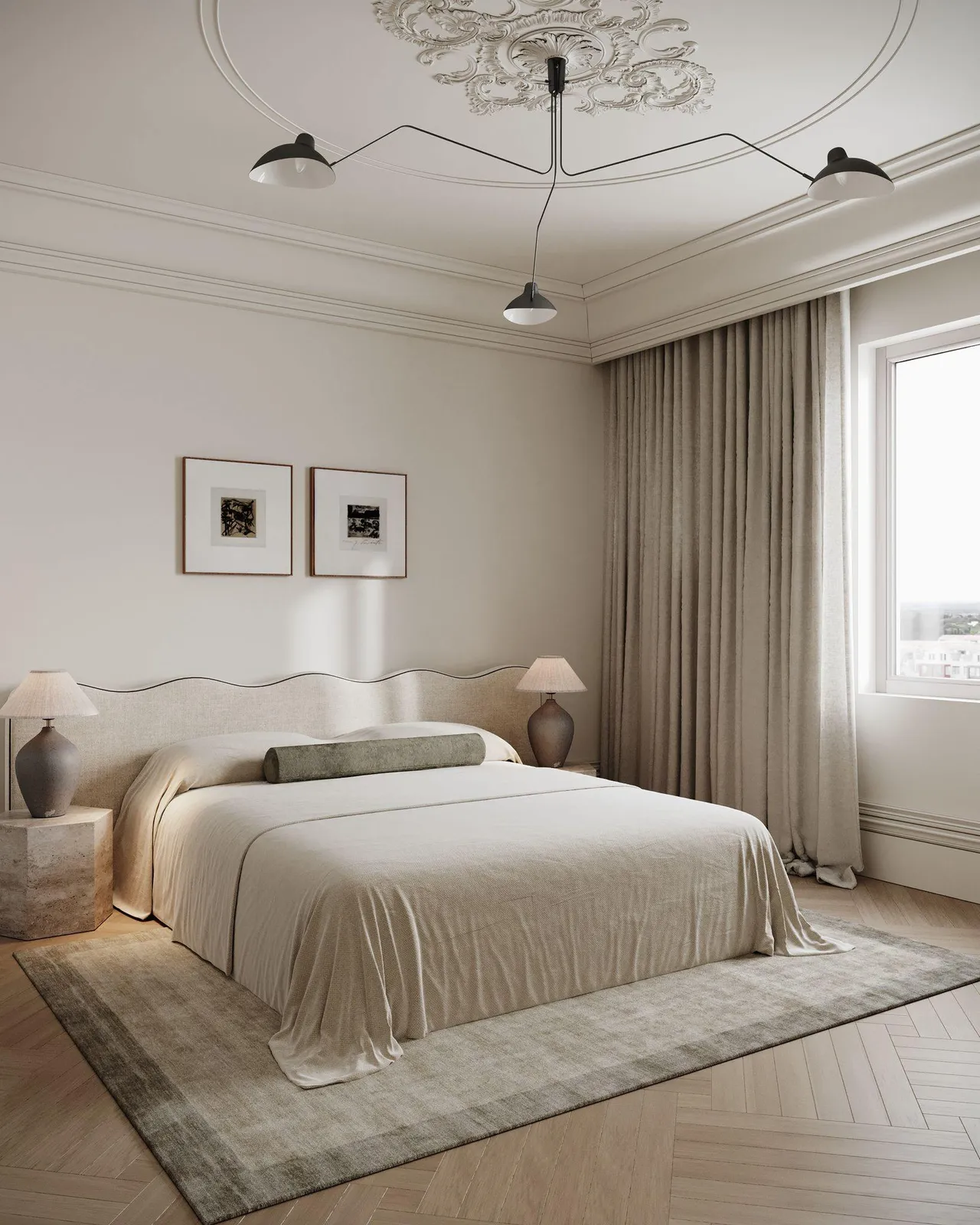 living - Piso de 252m² en venta en Almagro, Madrid - gallery - 6