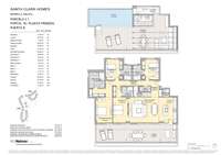 living - Modernos apartamentos de reciente construcción ubicados en Marbella Este - Plano del piso thumbnail - 2