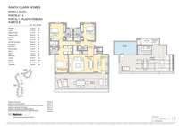 living - Modernos apartamentos de reciente construcción ubicados en Marbella Este - Plano del piso thumbnail - 4
