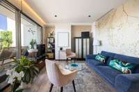 living - Ático de 58m² con 38m² terraza en venta en Sant Gervasi - Galvany - gallery thumbnail - 3