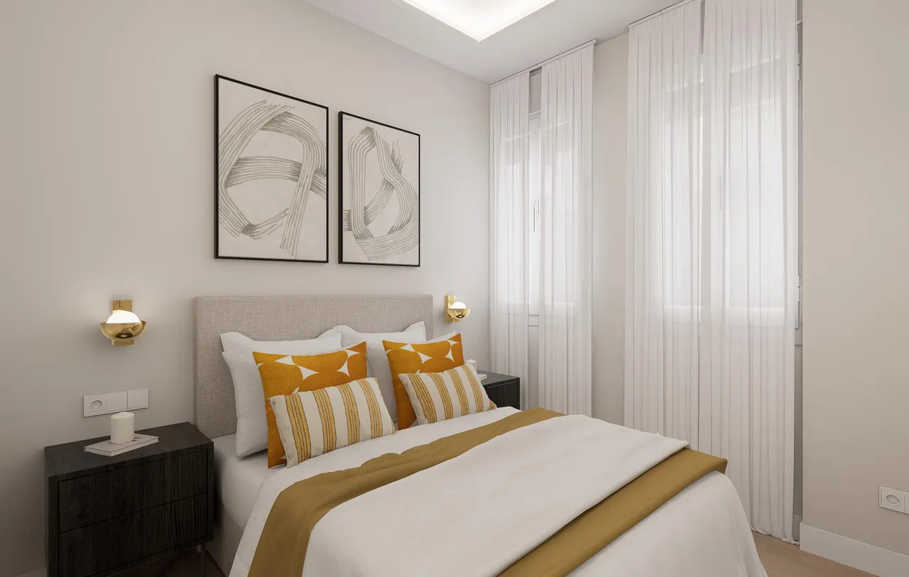 living - 160m² apartment with 7m² terrace for sale in Goya, Madrid - gallery - 5
