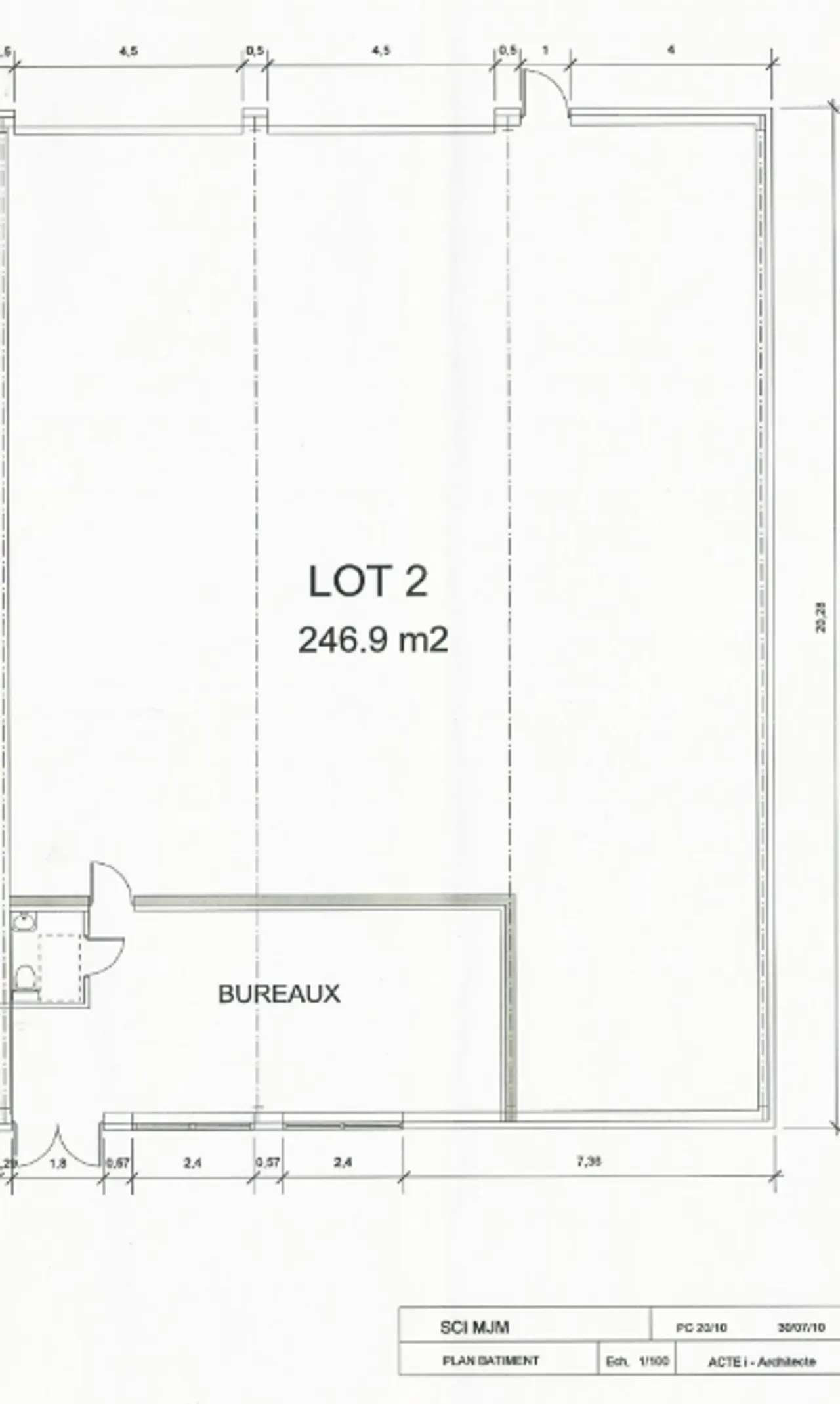 logistics - Light Industrial Premises / Offices For Rent - Planimetria - 1