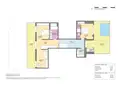 living - Ático de 240m² con 108m² terraza en venta en Les Corts - Plano del piso thumbnail - 4