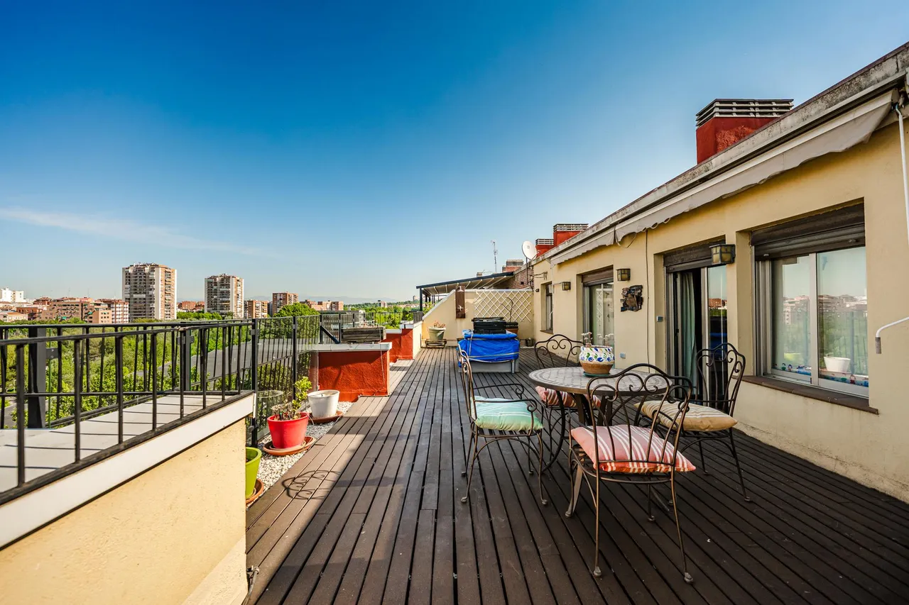 living - Ático de 184m² en venta en Arganzuela, Madrid - gallery - 9