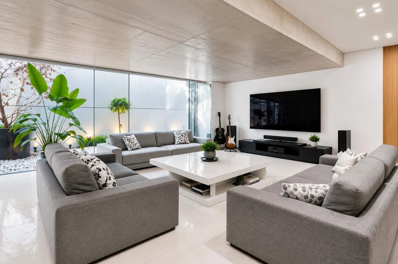 living - 560m² apartment with 300m² garden for sale in Conde de Orgaz and Piovera - gallery - 6