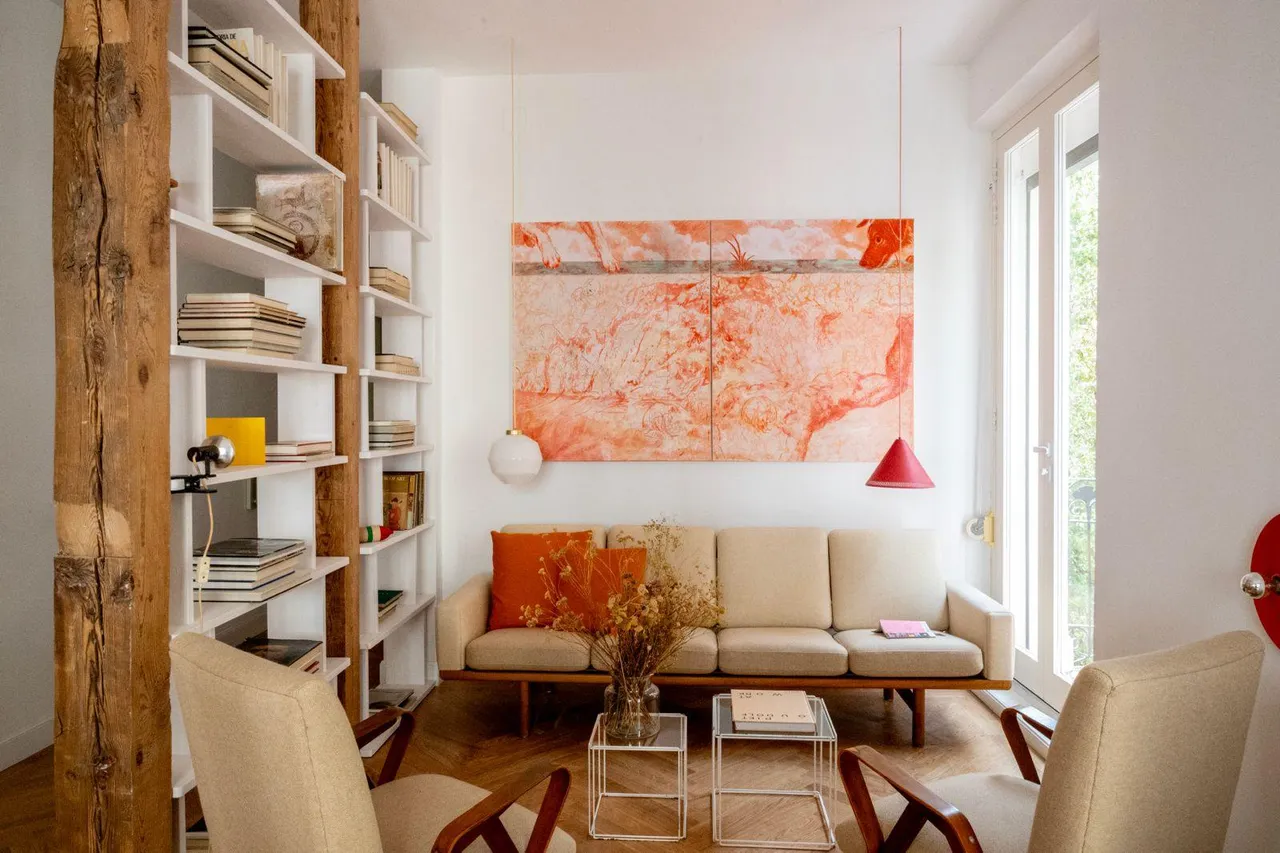 living - Piso de 125m² en venta en Cortes / Huertas, Madrid - gallery - 2