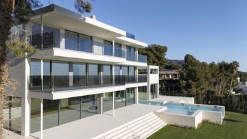 living - 1,148m² house / villa with 1,731m² garden for sale in Pedralbes - featured