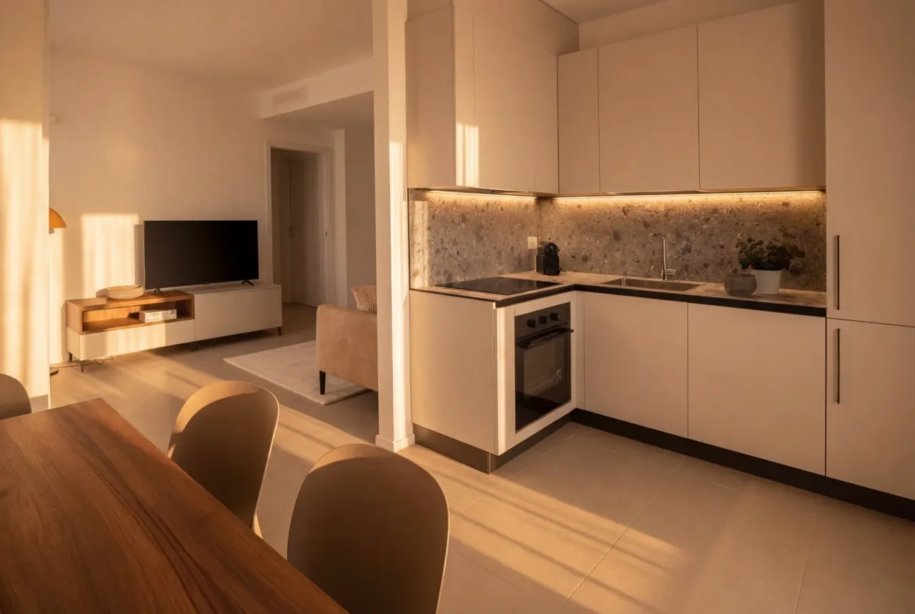 Trilocale di 95 m2 - Edificio C1 - LivinUp  | Milano - Floor Plan - 1
