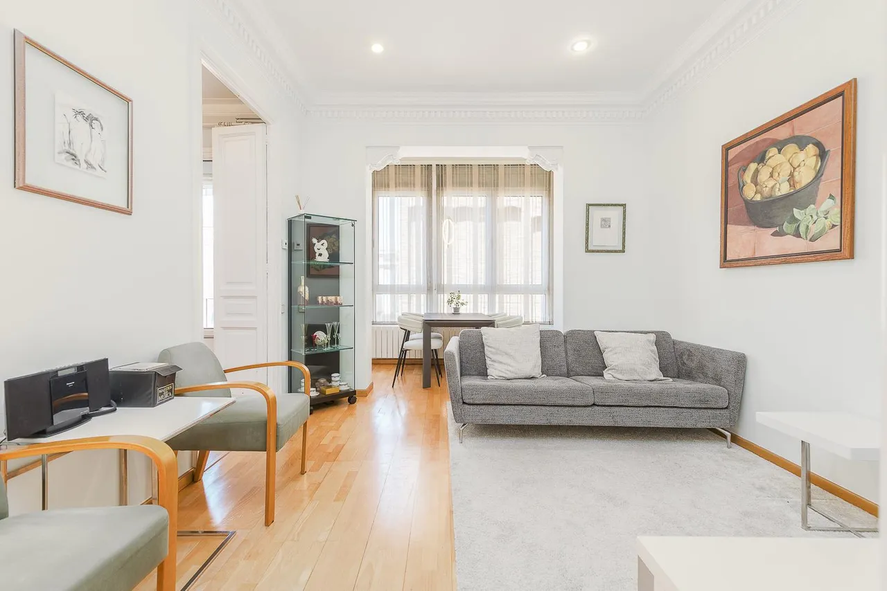 living - 128m² apartment with 9m² terrace for sale in Eixample Left - gallery - 2