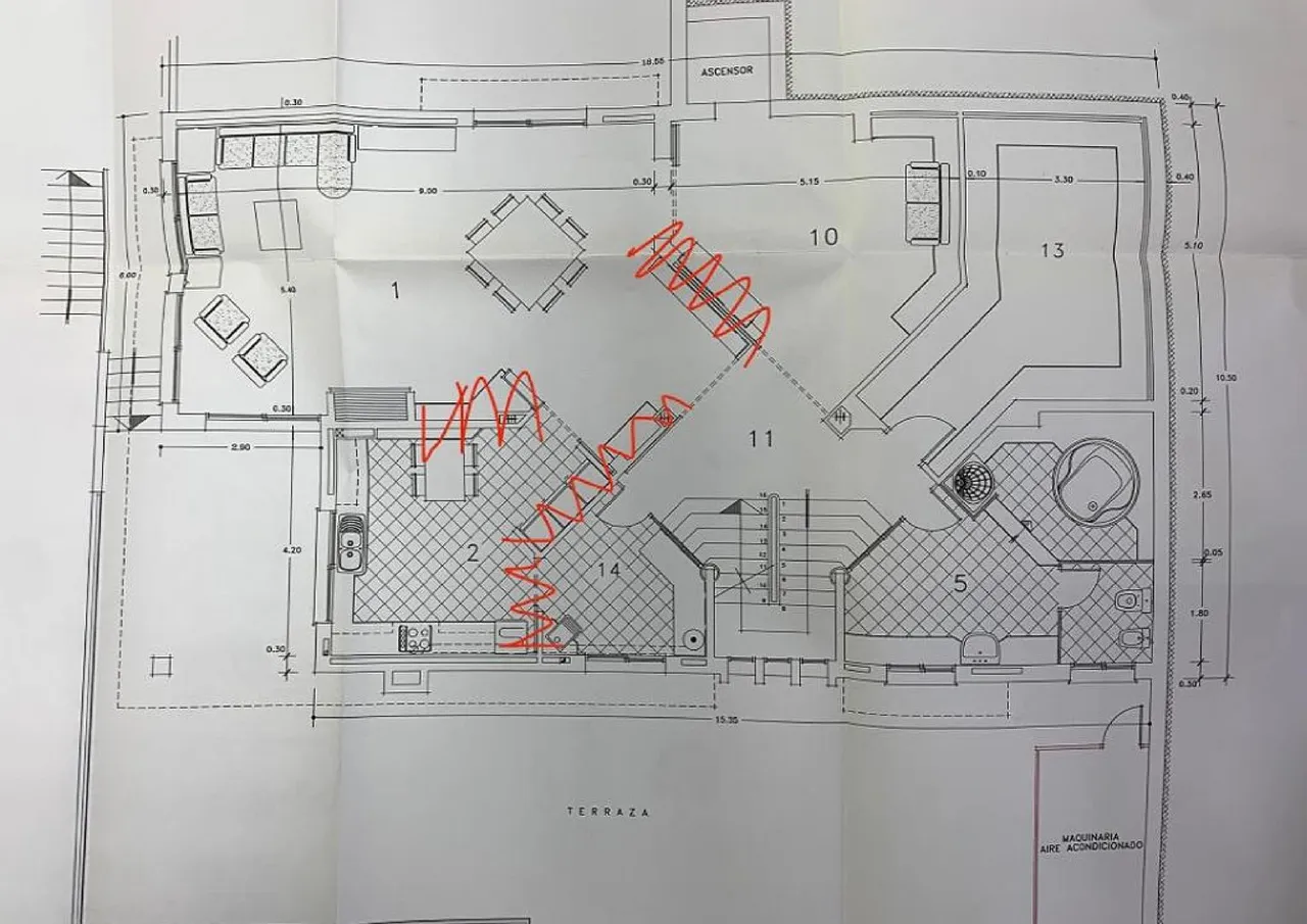 living - 842m² house / villa for sale in Alella, Barcelona - Floor Plan - 1