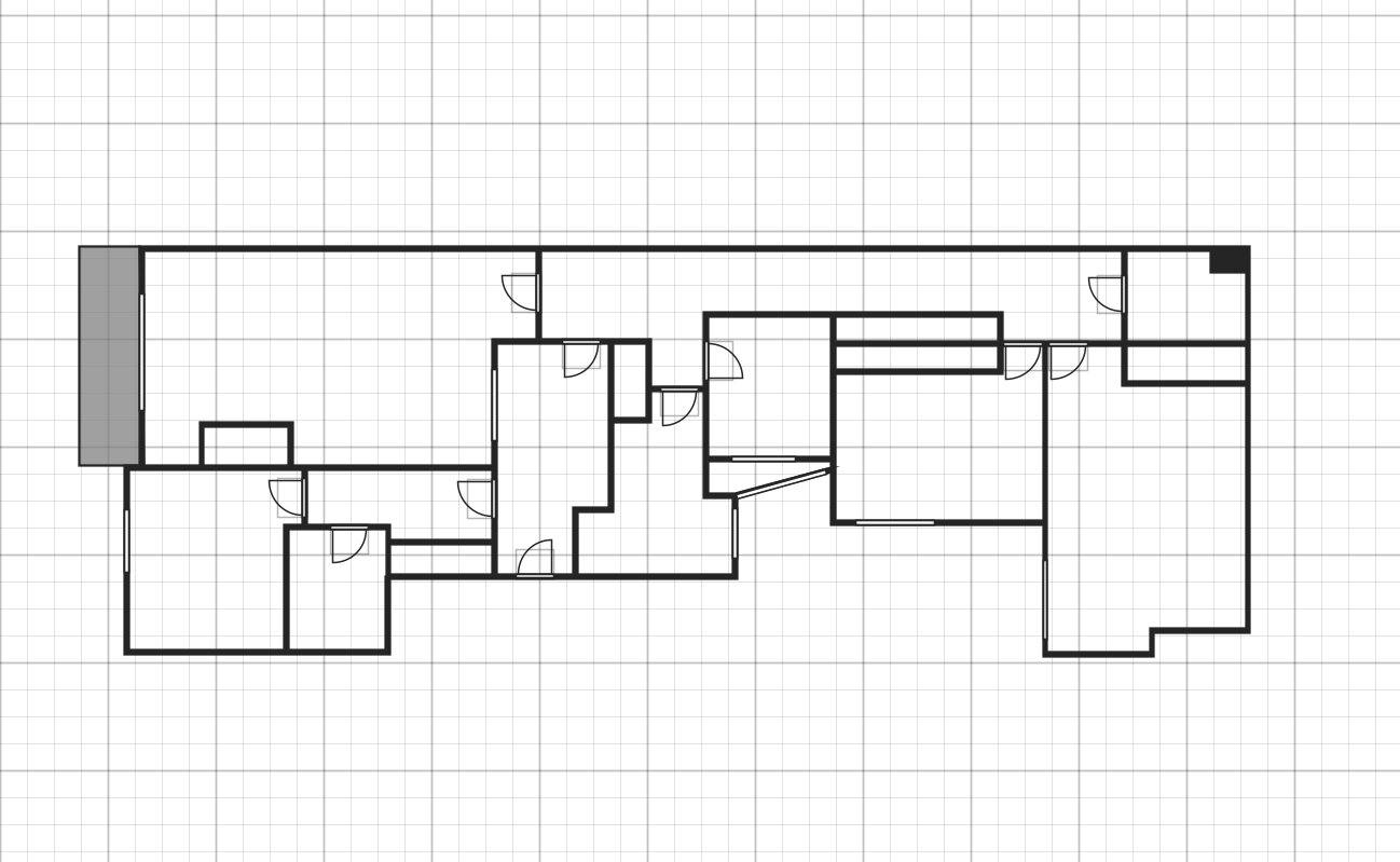 living - Piso de 164m² en venta en Arapiles, Madrid - Plano del piso thumbnail - 1