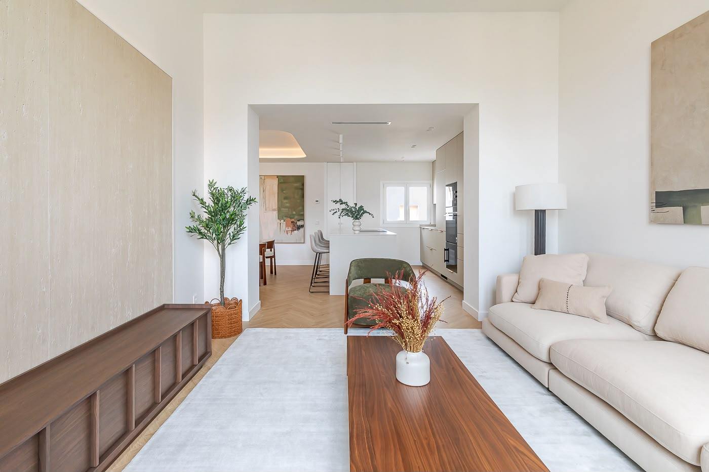 living - Piso de 154m² con 23m² terraza en venta en Goya, Madrid - gallery thumbnail - 5