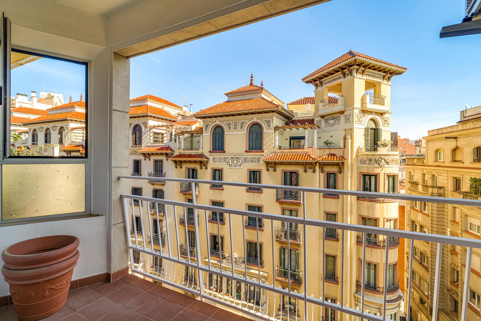 living - Piso de 115m² con 7m² terraza en venta en Sant Gervasi - Galvany - gallery - 2