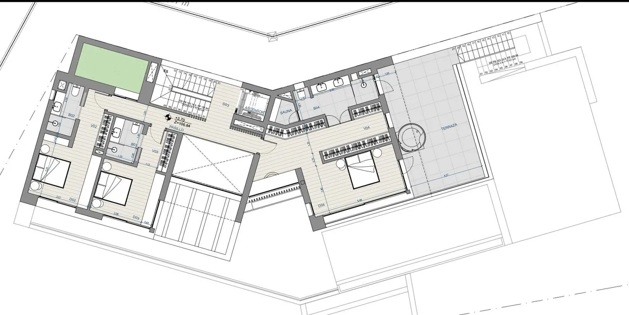 living - 342m² plot for sale in Port d'Andratx, Balearic Islands - Floor Plan - 5