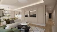 living - Piso de 124m² en venta en Retiro, Madrid - gallery thumbnail - 3