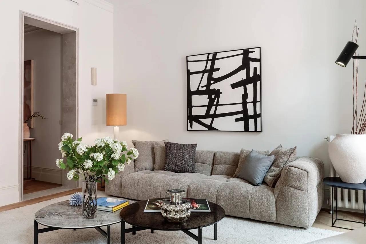 living - Piso de 174m² en venta en Chueca - Justicia, Madrid - gallery - 4
