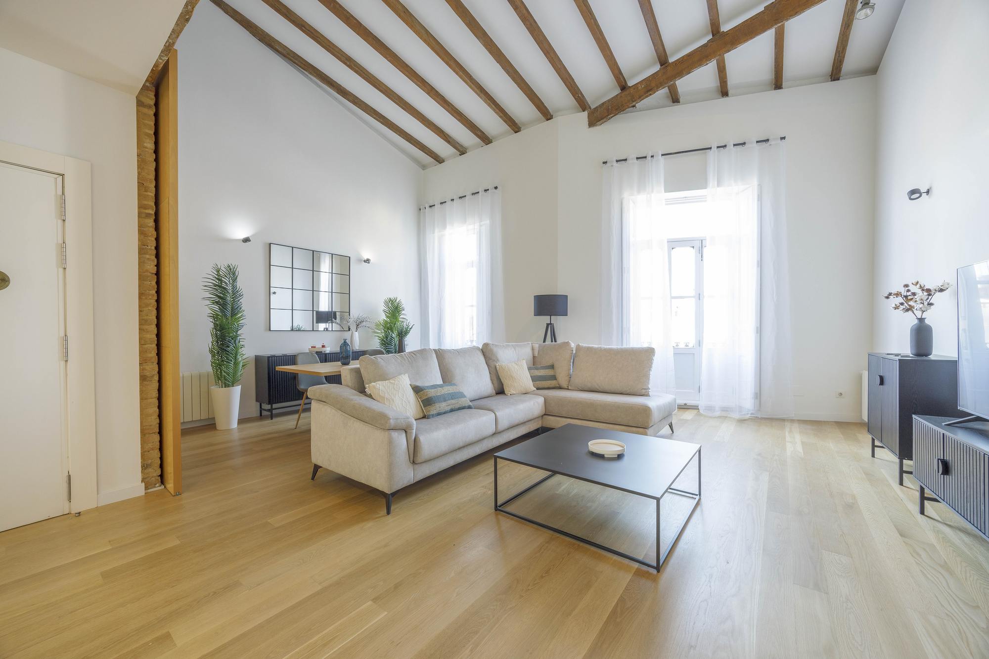 living - 190m² apartment with 14m² terrace for rent in El Carmen - gallery - 4