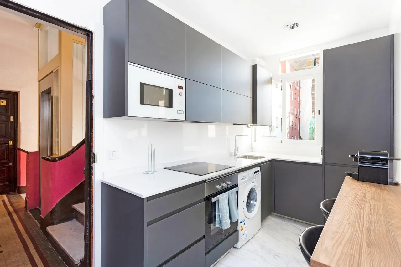 living - Piso de 66m² en venta en Argüelles, Madrid - gallery - 4