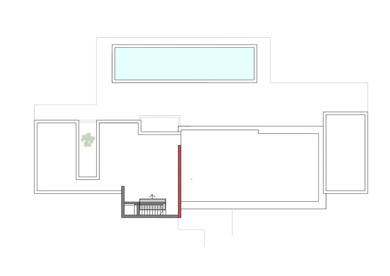 living - Casa / villa de 426m² en venta en San Antonio - Plano del piso - 3