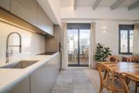 living - 81m² penthouse with 44m² terrace for sale in Eixample Right - gallery thumbnail - 6