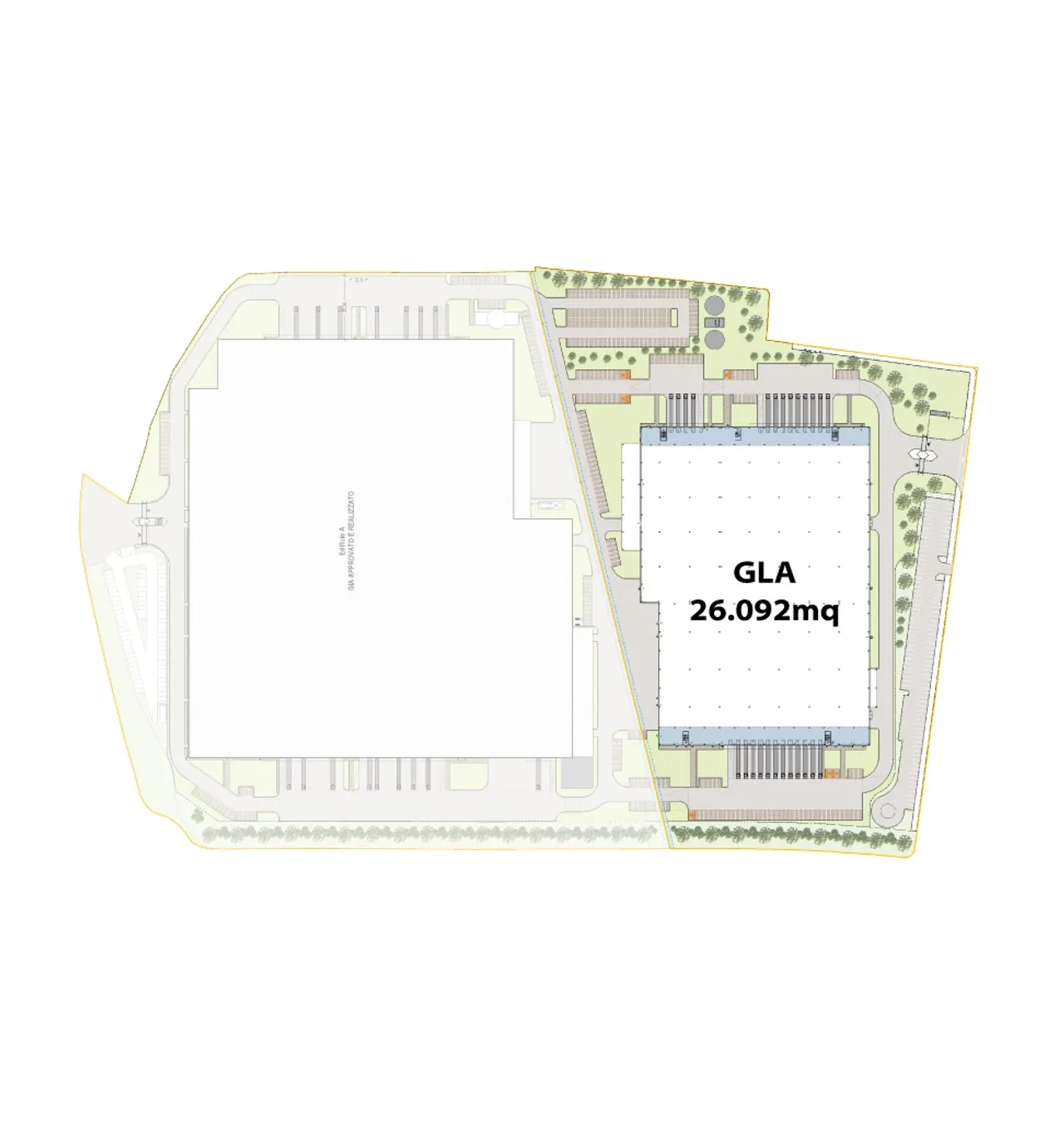 logistics - Lodi Sud - Logistica - Dils - Planimetria - 1