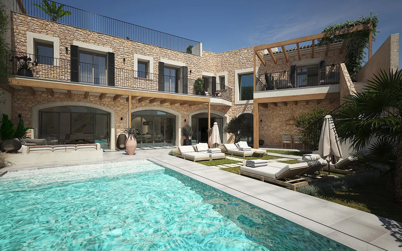 living - Casa / villa de 375m² en venta en Ses Salines - gallery - 2