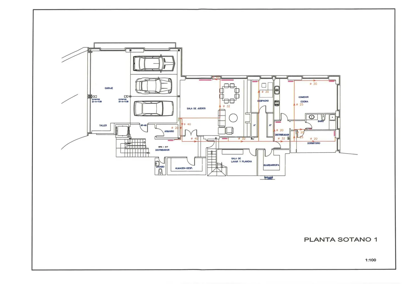 living - 827m² house / villa for sale in El Bosque / Chiva, Valencia - Floor Plan - 3
