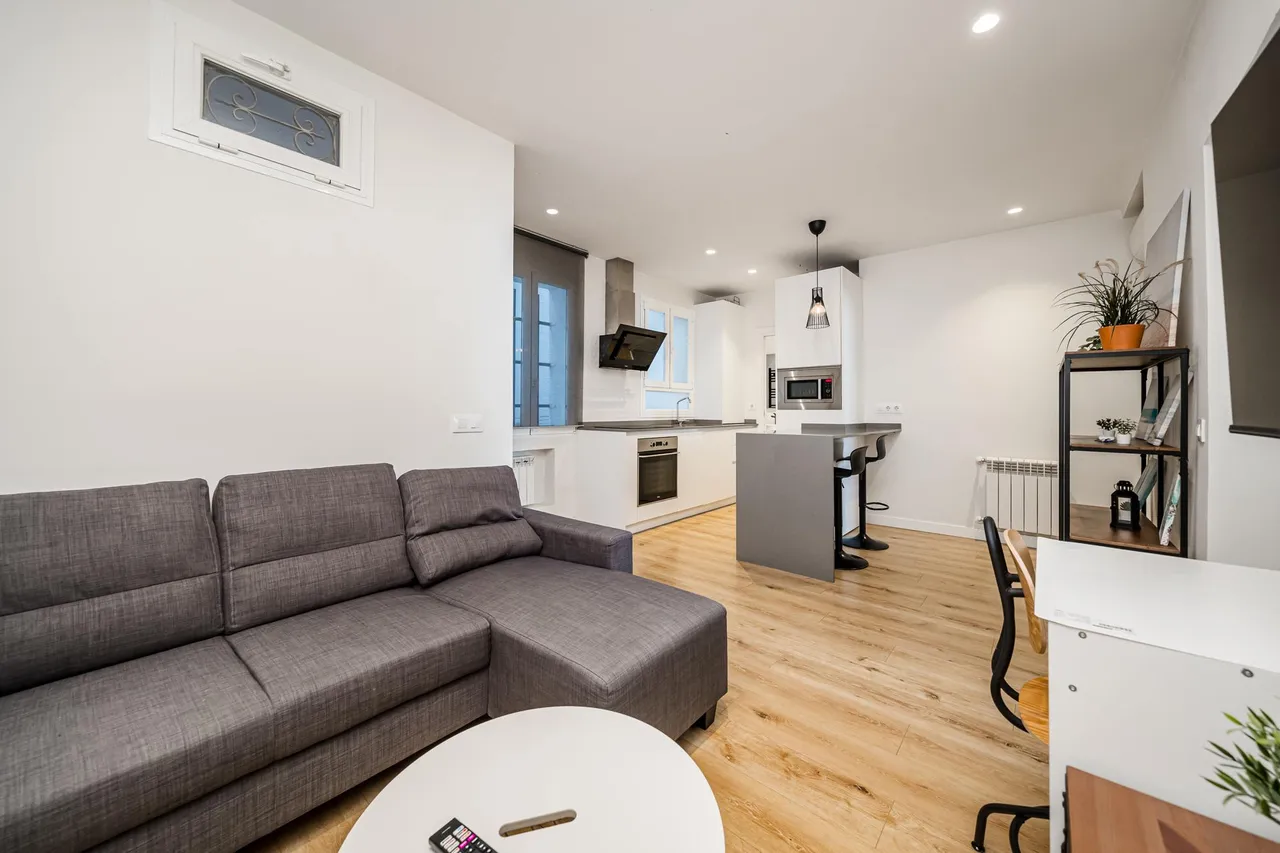 living - 72m² apartment for sale in Castellana, Madrid - gallery - 2