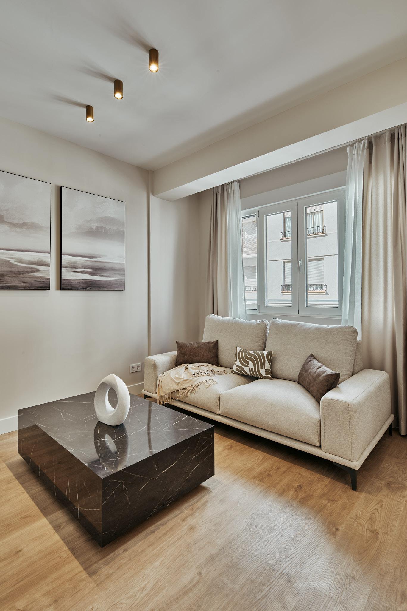 living - 118m² apartment for sale in Lista, Madrid - gallery - 3