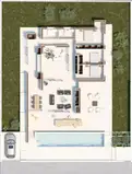 living - 216m² house / villa with 80m² terrace for sale in La Eliana - Floor Plan thumbnail - 1