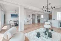 living - Piso de 180m² con 25m² terraza en venta en Recoletos - gallery thumbnail - 5