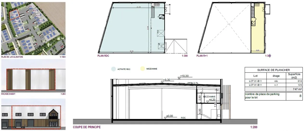logistics - Activity Facility For Sale - Verdiepingsplan - 2